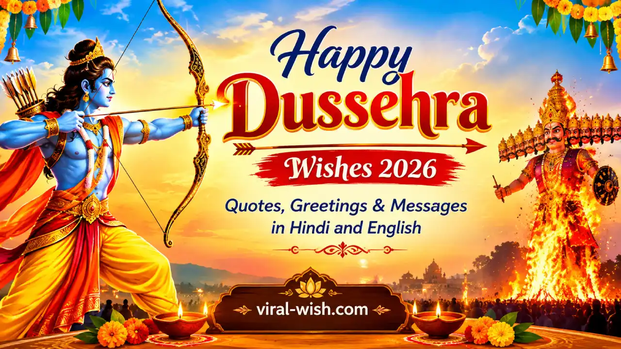 Happy Dussehra Wishes, Quotes & Messages in Hindi and English